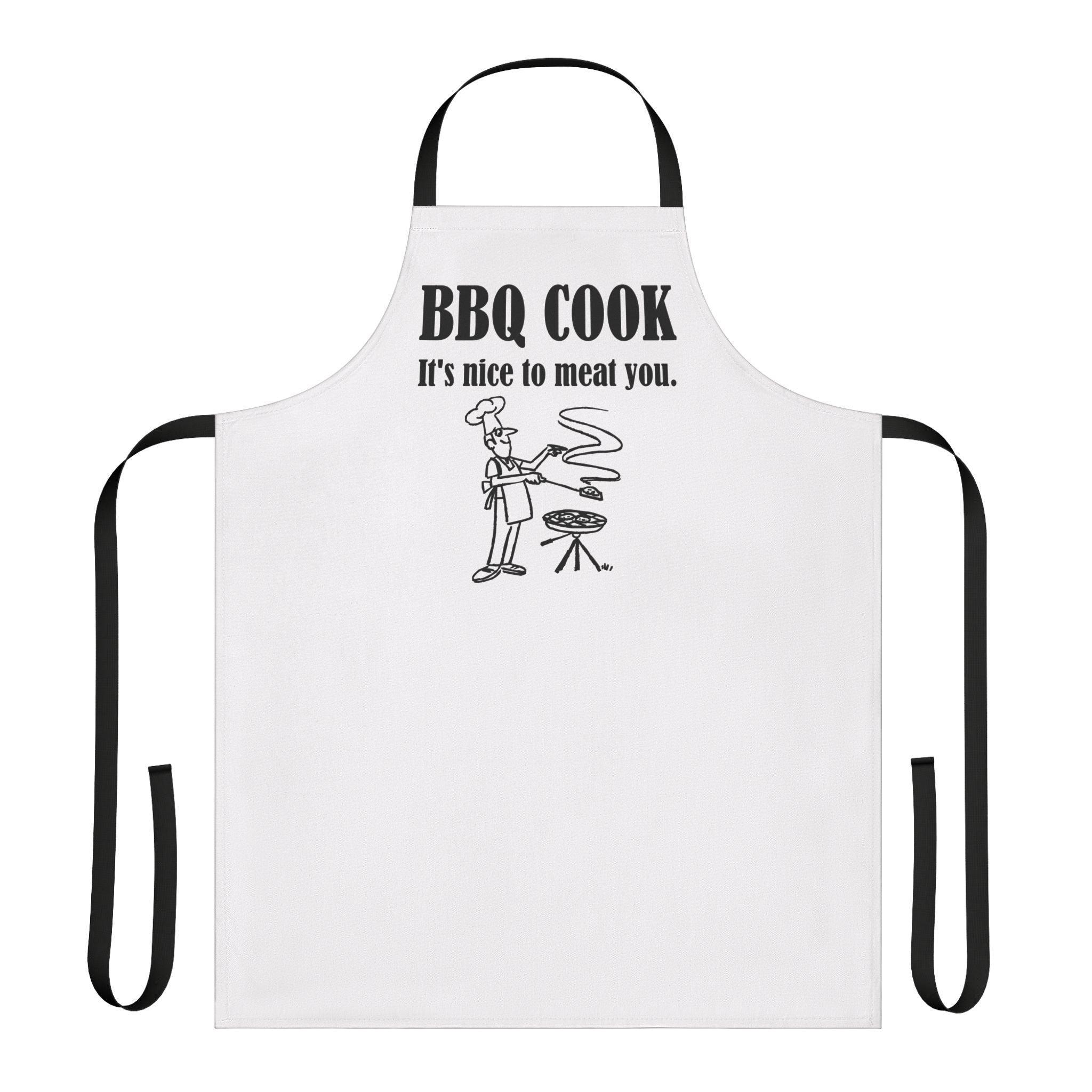 BBQ Cook It's nice to meat you - Cooking Apron - Witty Twisters Fashions