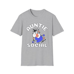 Auntie Social - Softstyle T-Shirt - Witty Twisters Fashions
