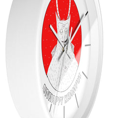 Unhappy Krampus - Wall Clock - Witty Twisters Fashions