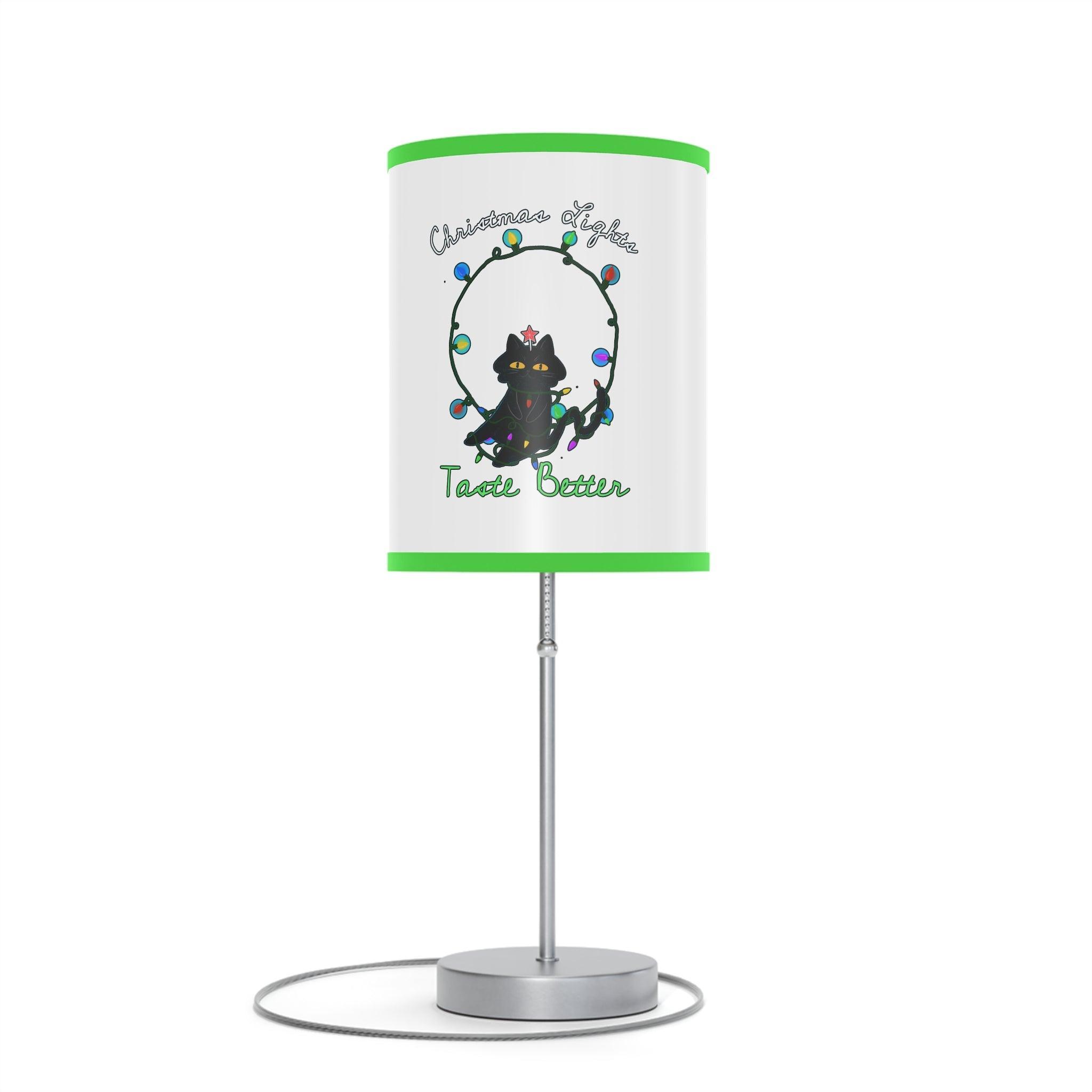 Christmas Lights Taste Better - Lamp on a Stand - Witty Twisters Fashions