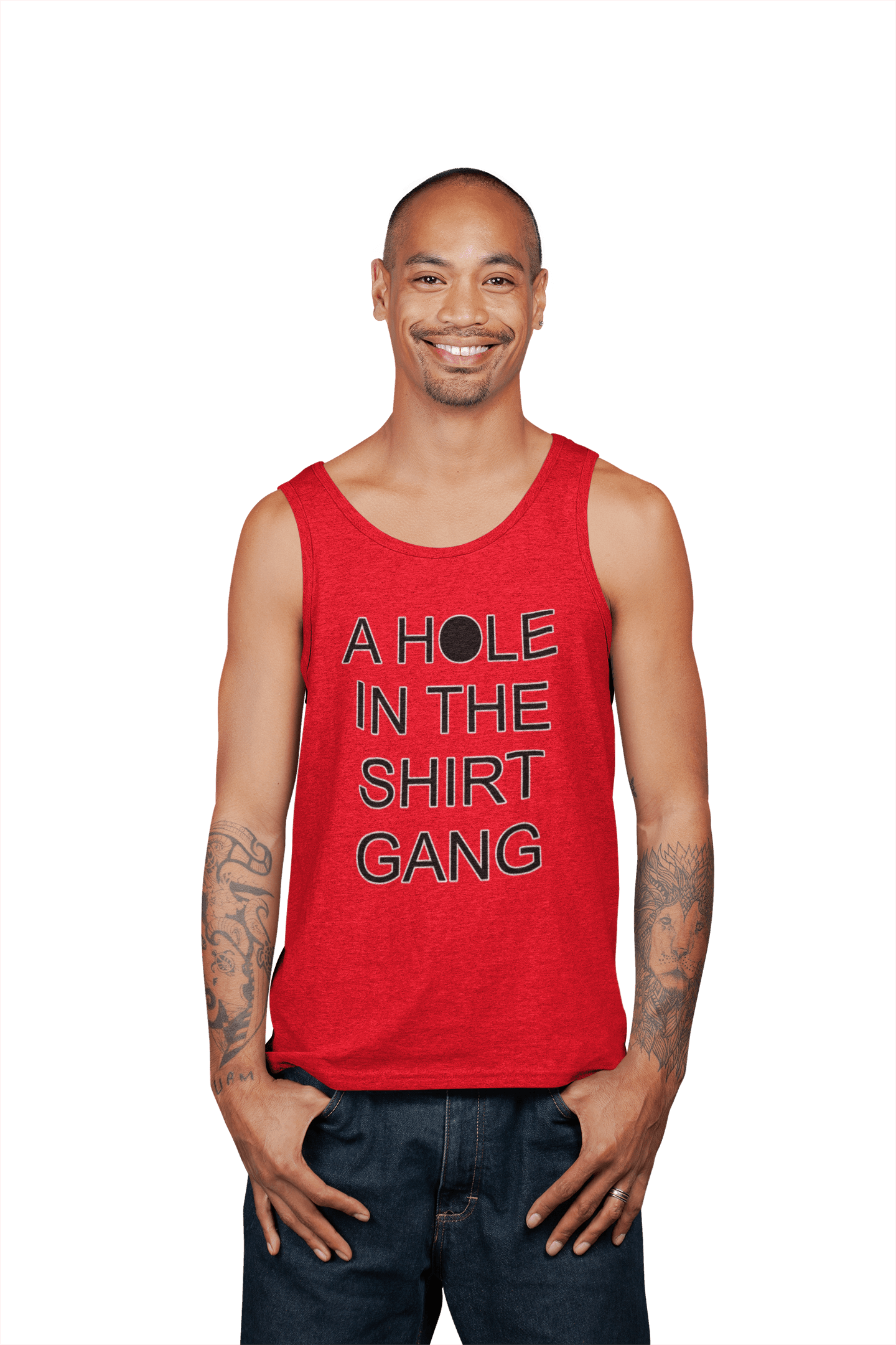 A Hole In The Shirt Gang - Tank Top - Witty Twisters Fashions