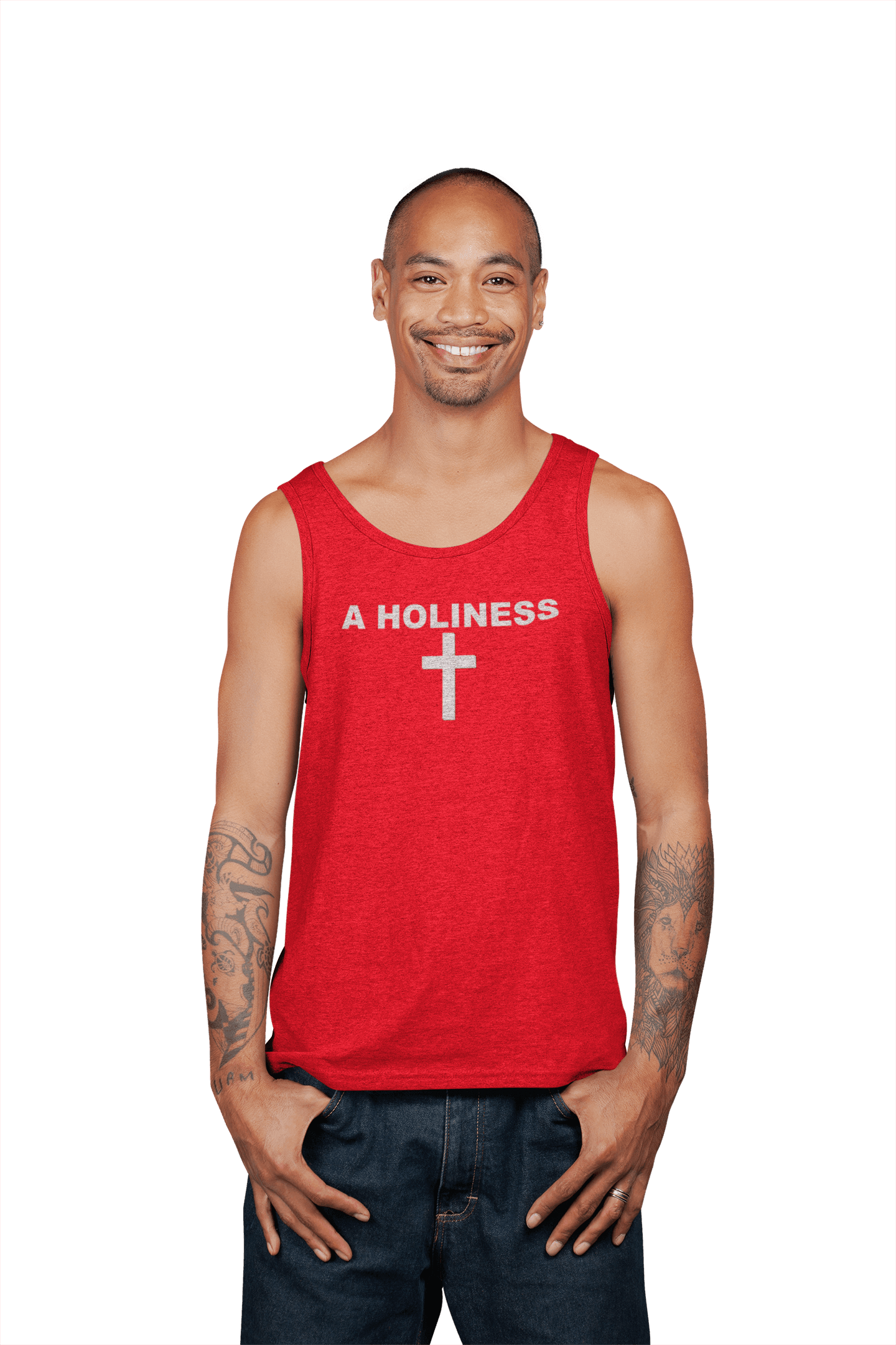 A Holiness - Tank Top - Witty Twisters Fashions