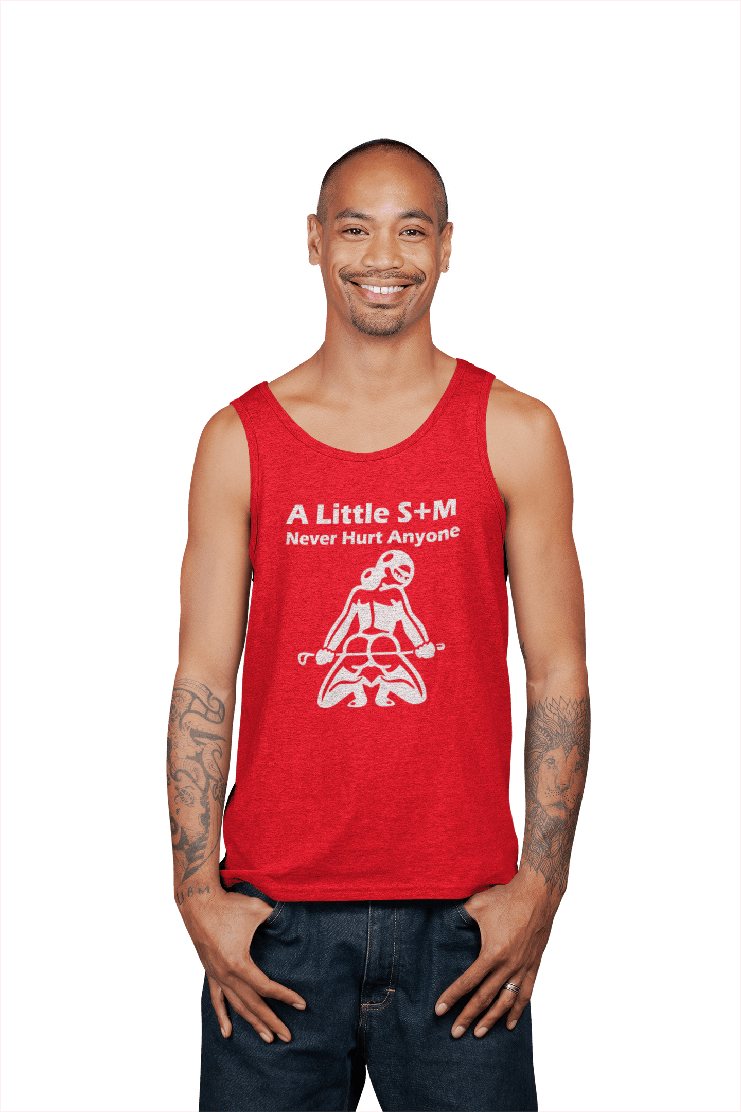 A Little S+M Never Hurt Anyone - Tank Top - Witty Twisters Fashions