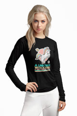 A unicorn with a horn it better be porn - Long-Sleeve Tee - Witty Twisters Fashions