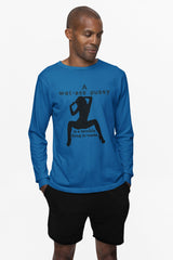 A wet-ass pussy is a terrible thing to waste. - Long-Sleeve Tee - Witty Twisters Fashions