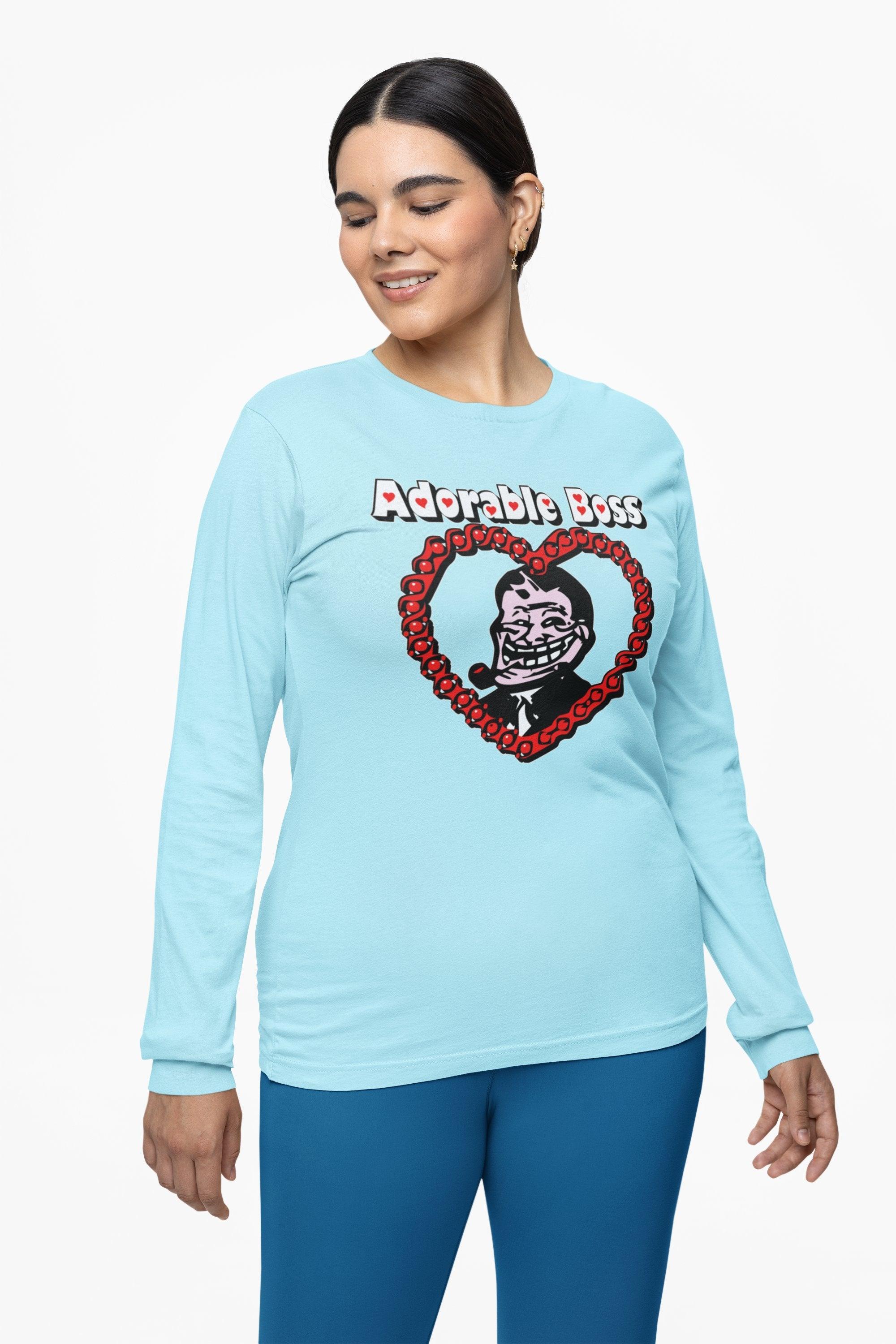 Adorable Boss - Long-Sleeve Tee - Witty Twisters Fashions