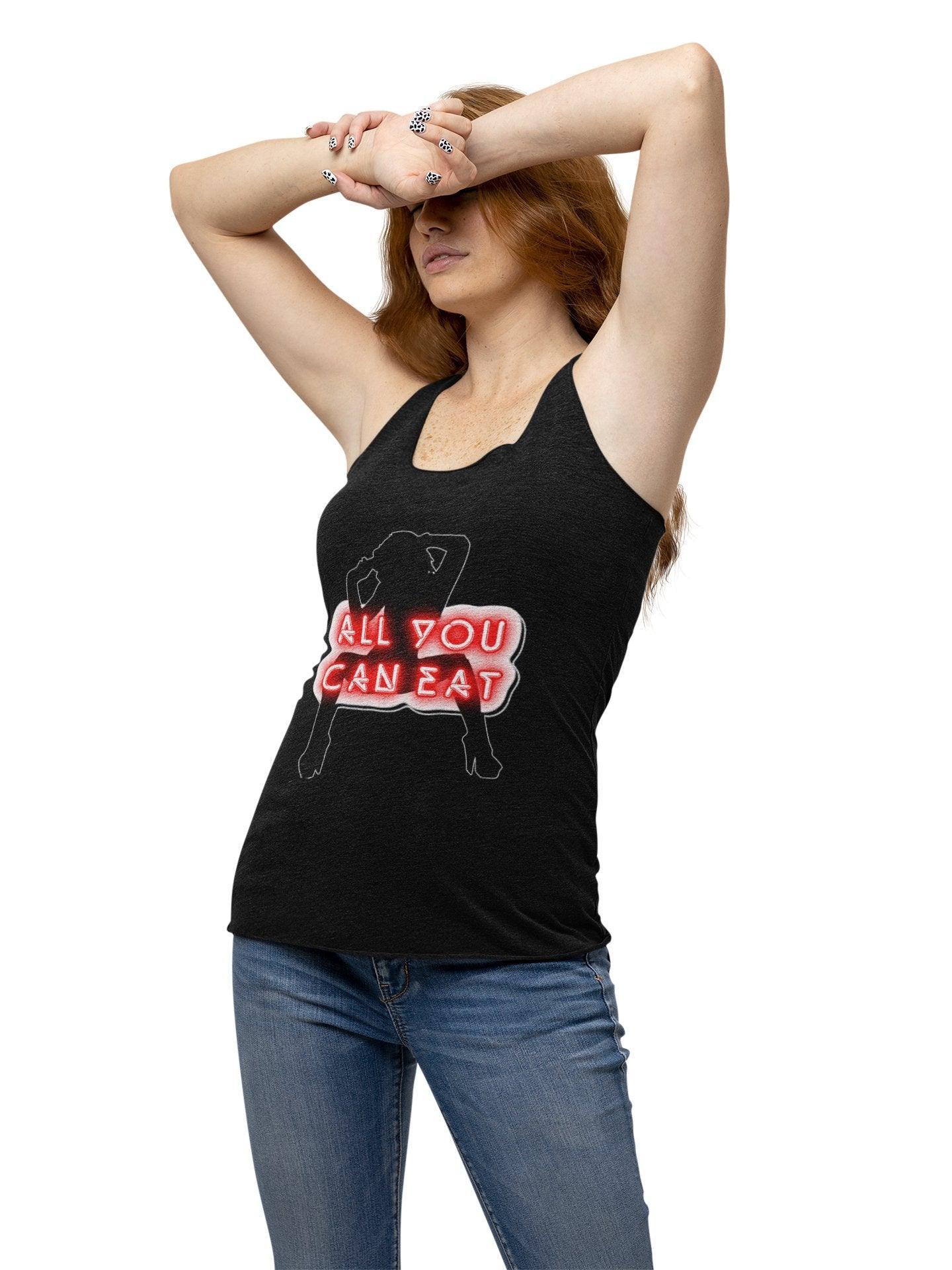 All You Can Eat - Women's Tank Top - Witty Twisters Fashions