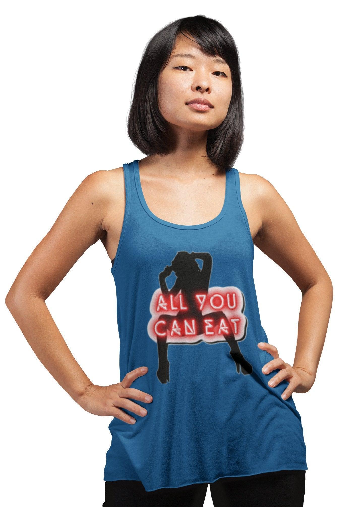 All You Can Eat - Women's Tank Top - Witty Twisters Fashions