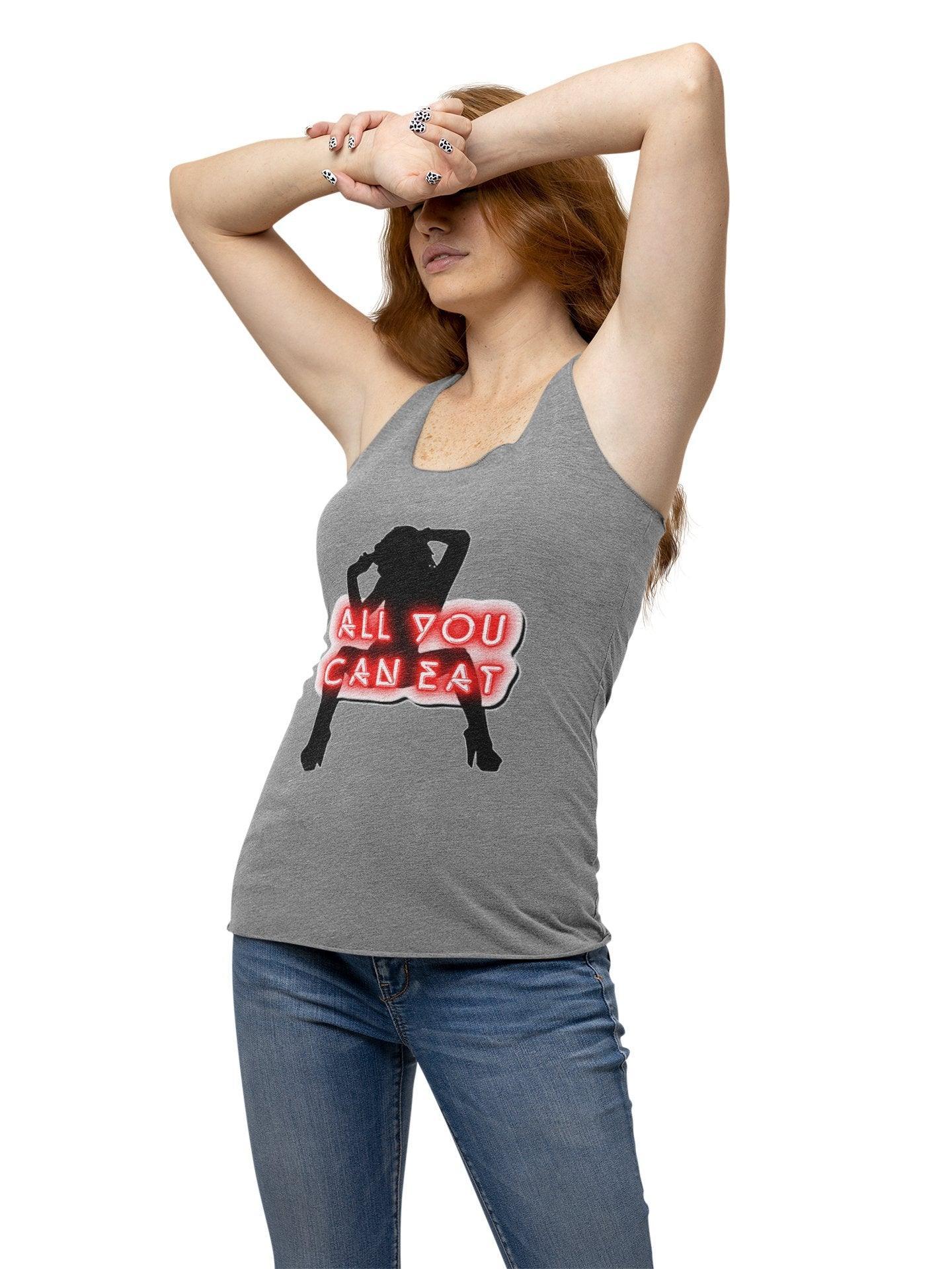 All You Can Eat - Women's Tank Top - Witty Twisters Fashions