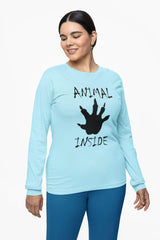 Animal Inside - Long-Sleeve Tee - Witty Twisters Fashions
