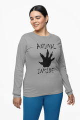 Animal Inside - Long-Sleeve Tee - Witty Twisters Fashions