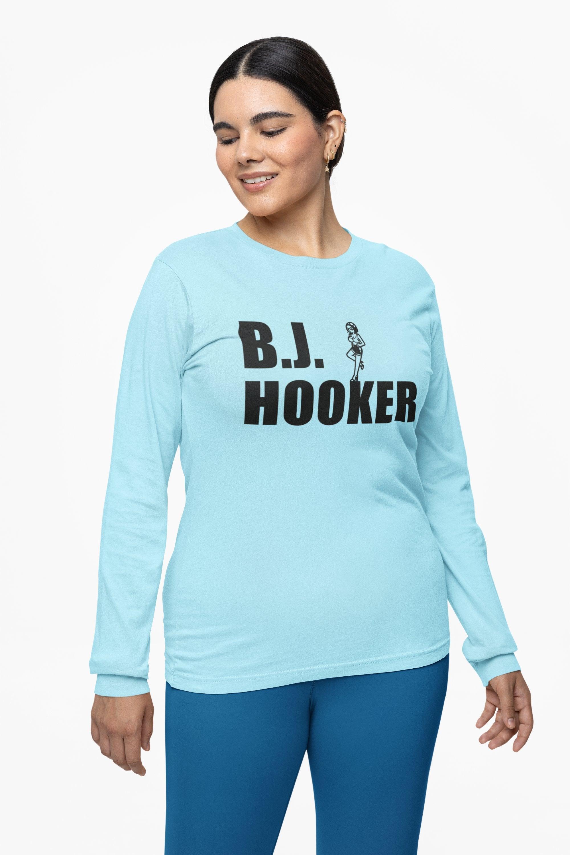 B.J. Hooker - Long-Sleeve Tee - Witty Twisters Fashions