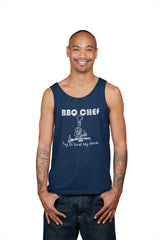 BBQ Chef Try To Beat My Meat - Tank Top - Witty Twisters Fashions