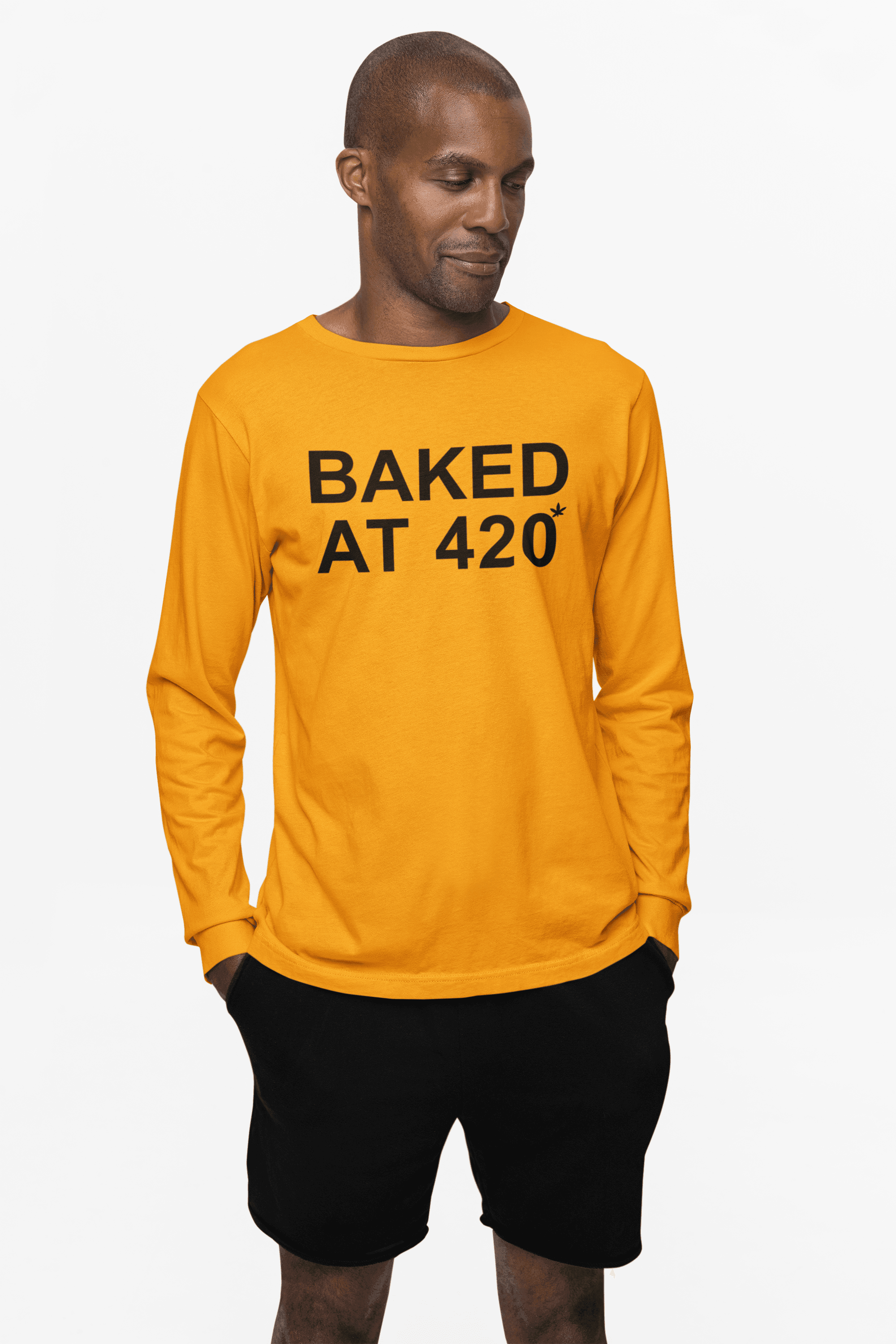 Baked At 420 - Long-Sleeve Tee - Witty Twisters Fashions
