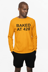 Baked At 420 - Long-Sleeve Tee - Witty Twisters Fashions