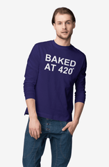 Baked At 420 - Long-Sleeve Tee - Witty Twisters Fashions
