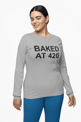 Baked At 420 - Long-Sleeve Tee - Witty Twisters Fashions