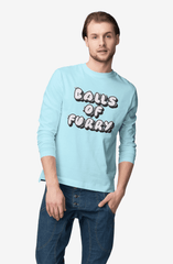 Balls Of Furry - Long-Sleeve Tee - Witty Twisters Fashions