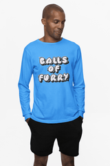 Balls Of Furry - Long-Sleeve Tee - Witty Twisters Fashions