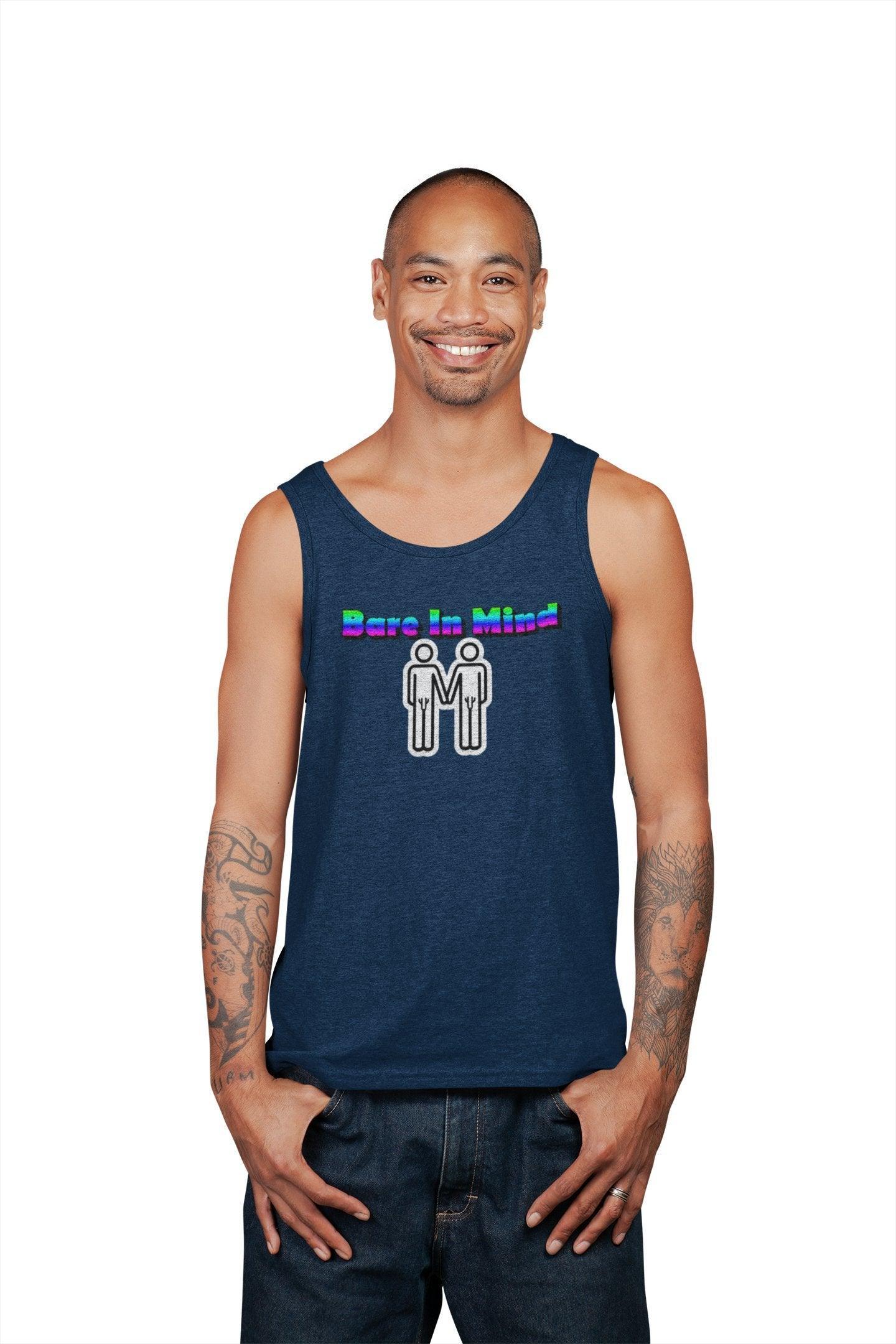 Bare In Mind Same-Sex Men - Tank Top - Witty Twisters Fashions