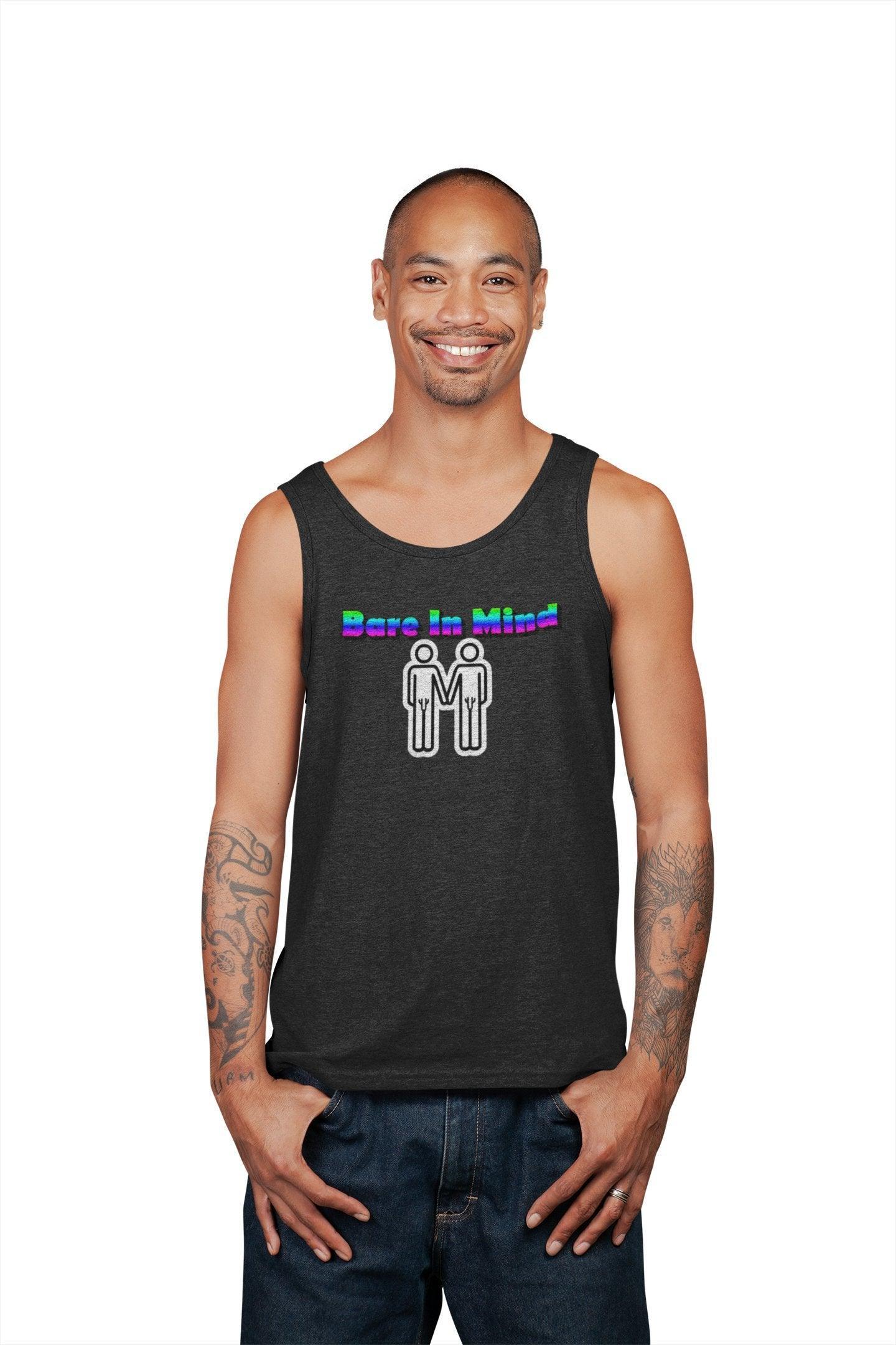 Bare In Mind Same-Sex Men - Tank Top - Witty Twisters Fashions