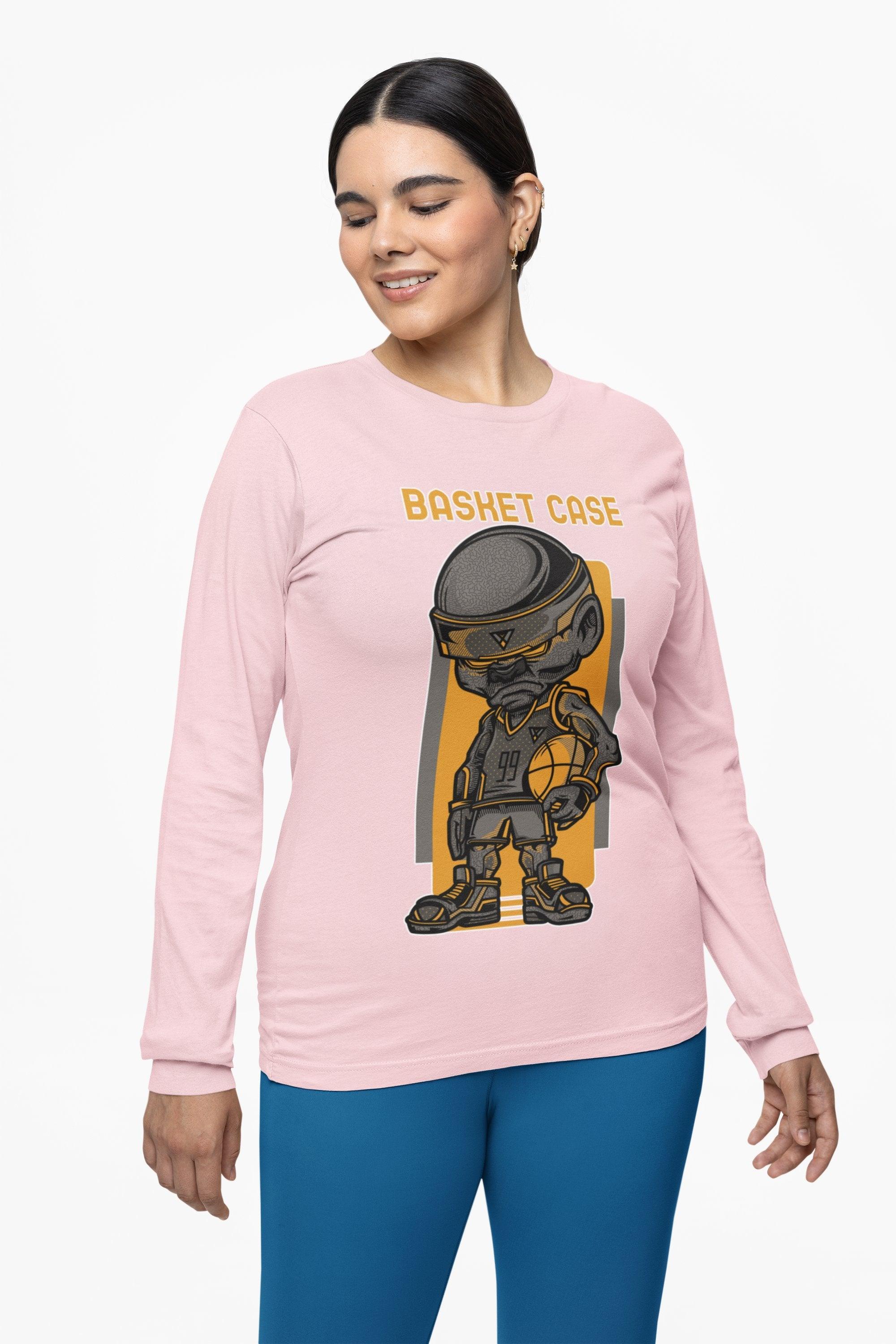 Basket Case - Long-Sleeve Tee - Witty Twisters Fashions