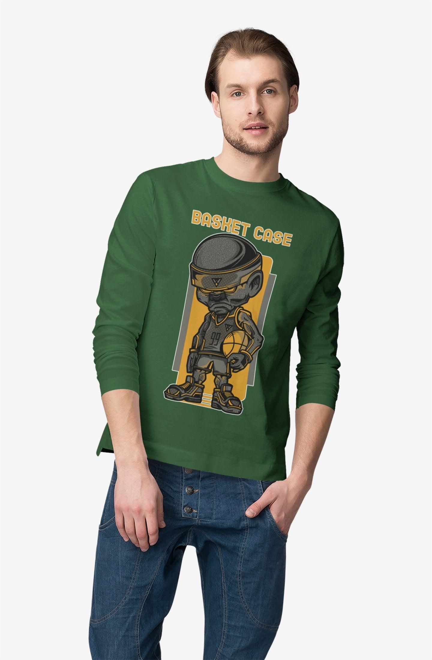 Basket Case - Long-Sleeve Tee - Witty Twisters Fashions
