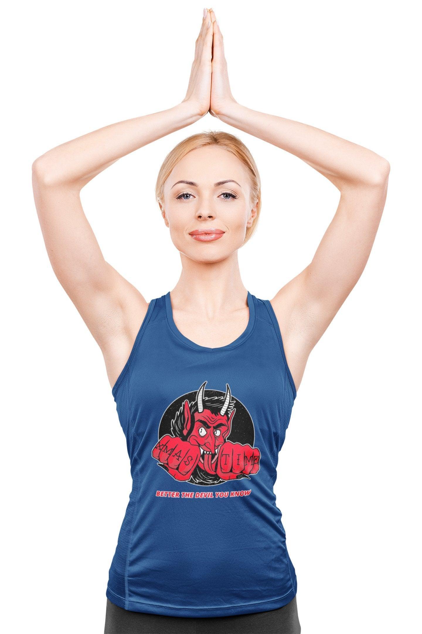Better the devil you know Xmas time - Tank Top - Witty Twisters Fashions