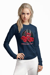 Better the devil you know Xmas time - Long-Sleeve Tee - Witty Twisters Fashions