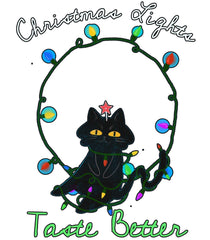Christmas Lights Taste Better - Hoodie - Witty Twisters Fashions