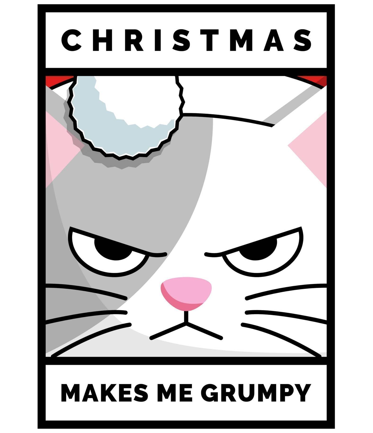 Christmas Makes Me Grumpy - Pet Hoodie - Witty Twisters Fashions