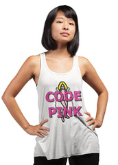 Code Pink - Women's Tank Top - Witty Twisters Fashions