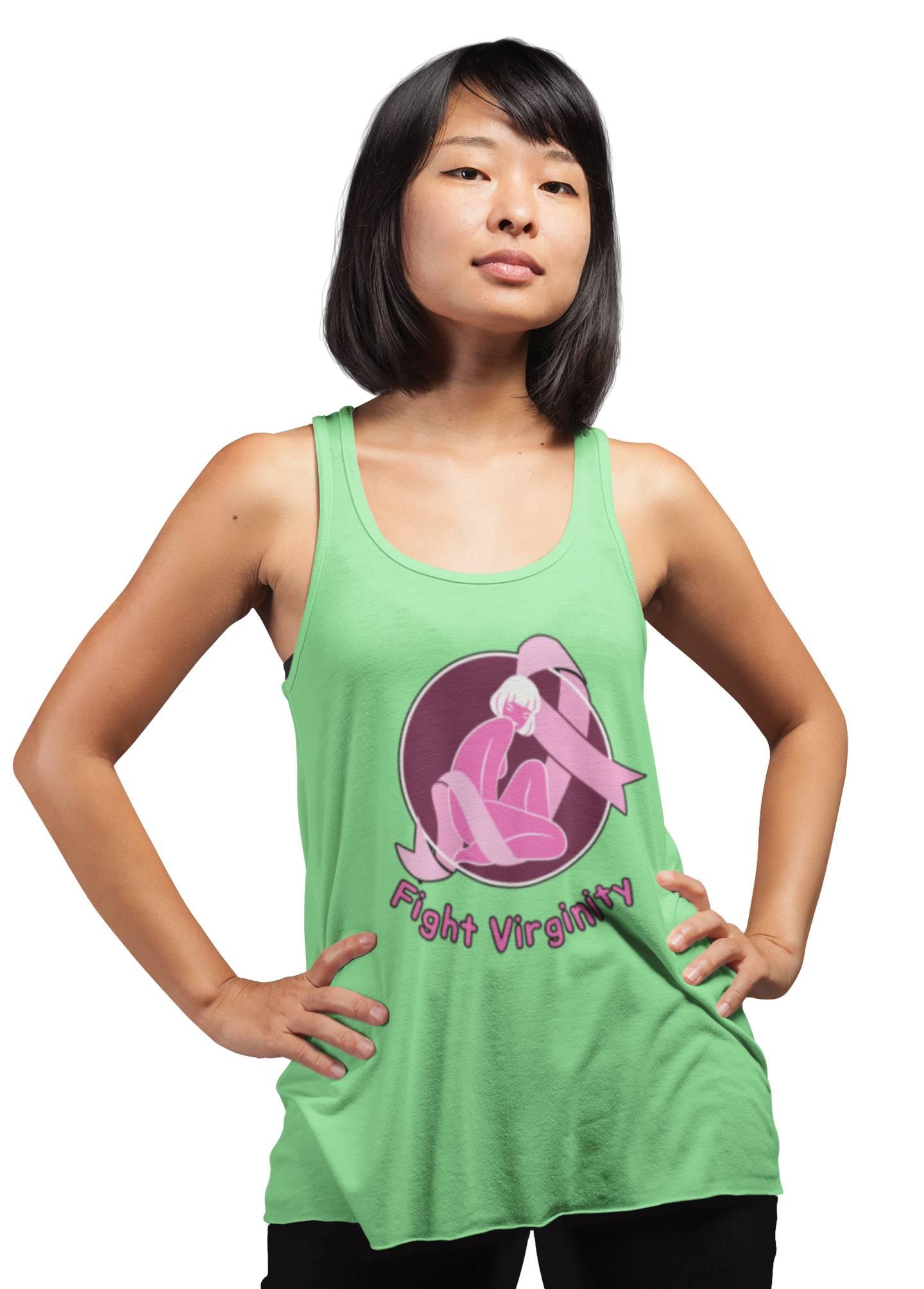 Fight Virginity - Women's Tank Top - Witty Twisters Fashions