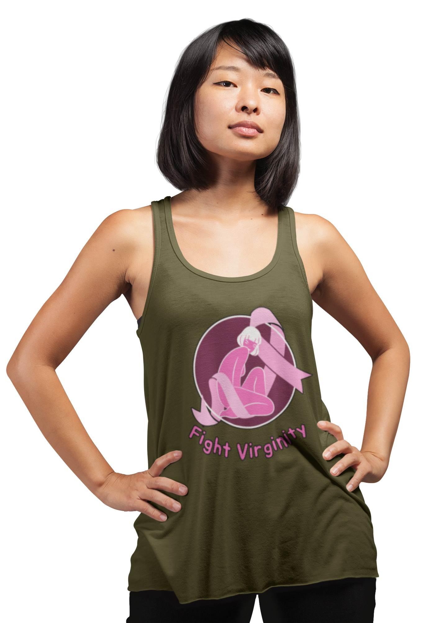 Fight Virginity - Women's Tank Top - Witty Twisters Fashions
