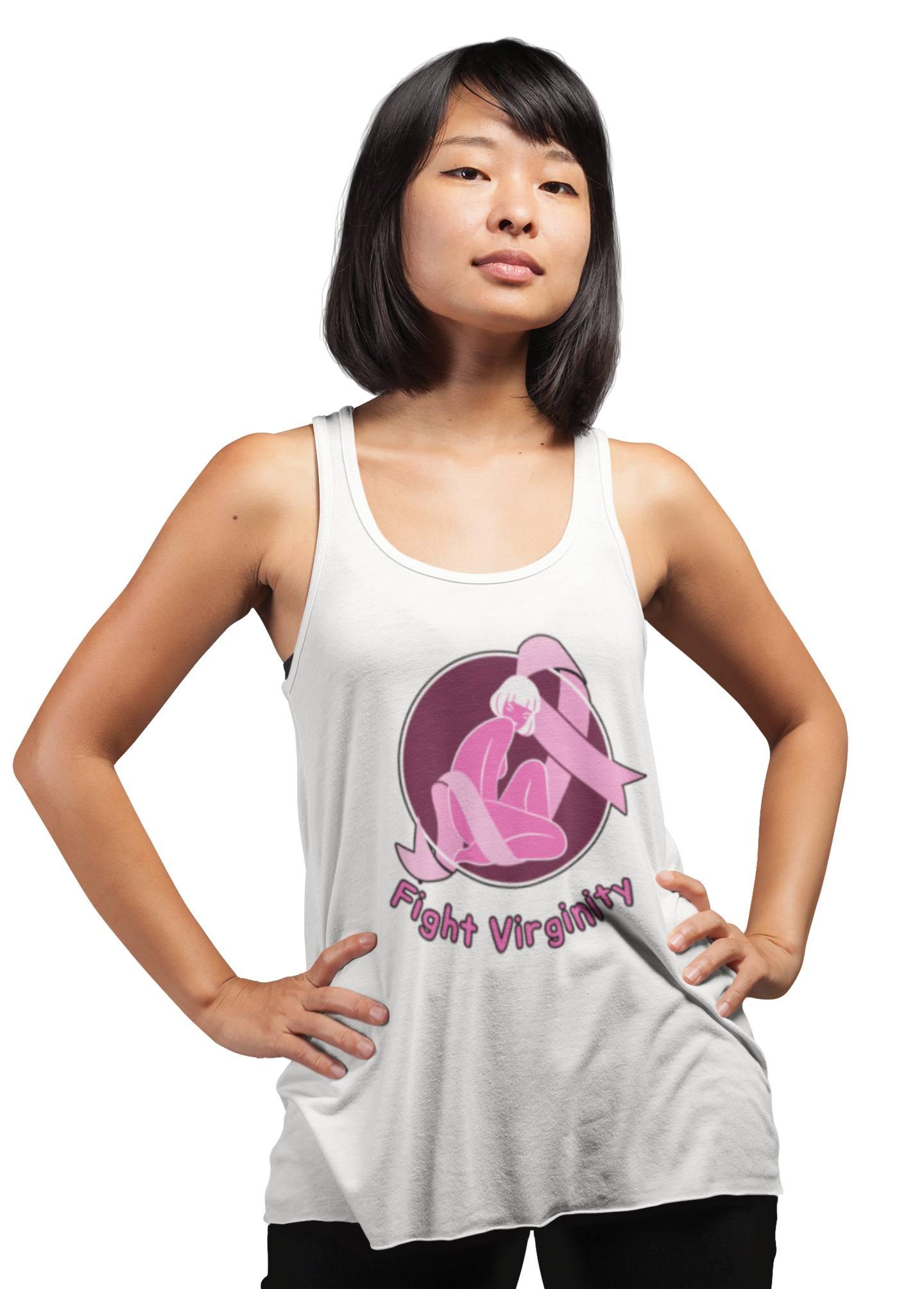 Fight Virginity - Women's Tank Top - Witty Twisters Fashions