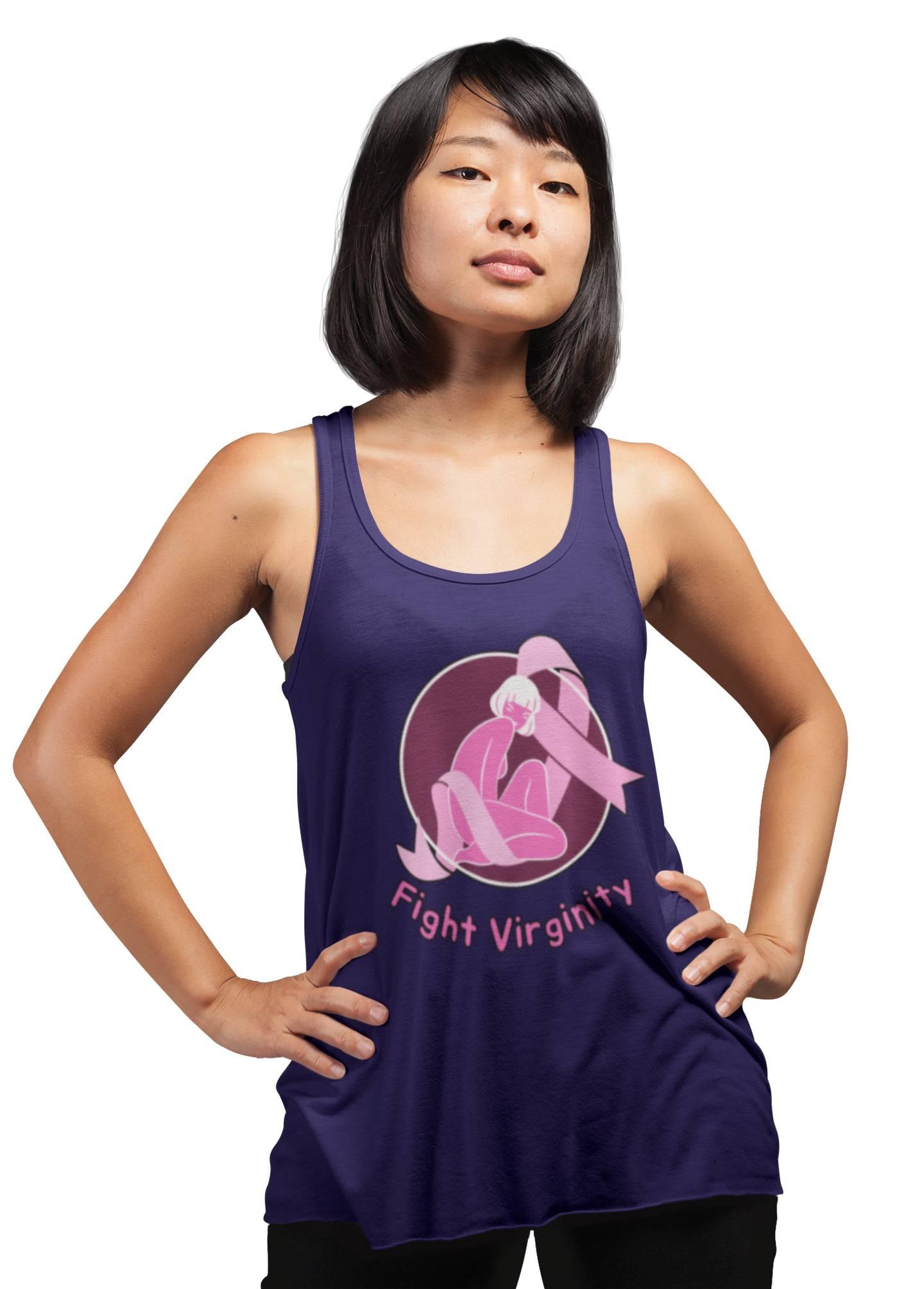 Fight Virginity - Women's Tank Top - Witty Twisters Fashions