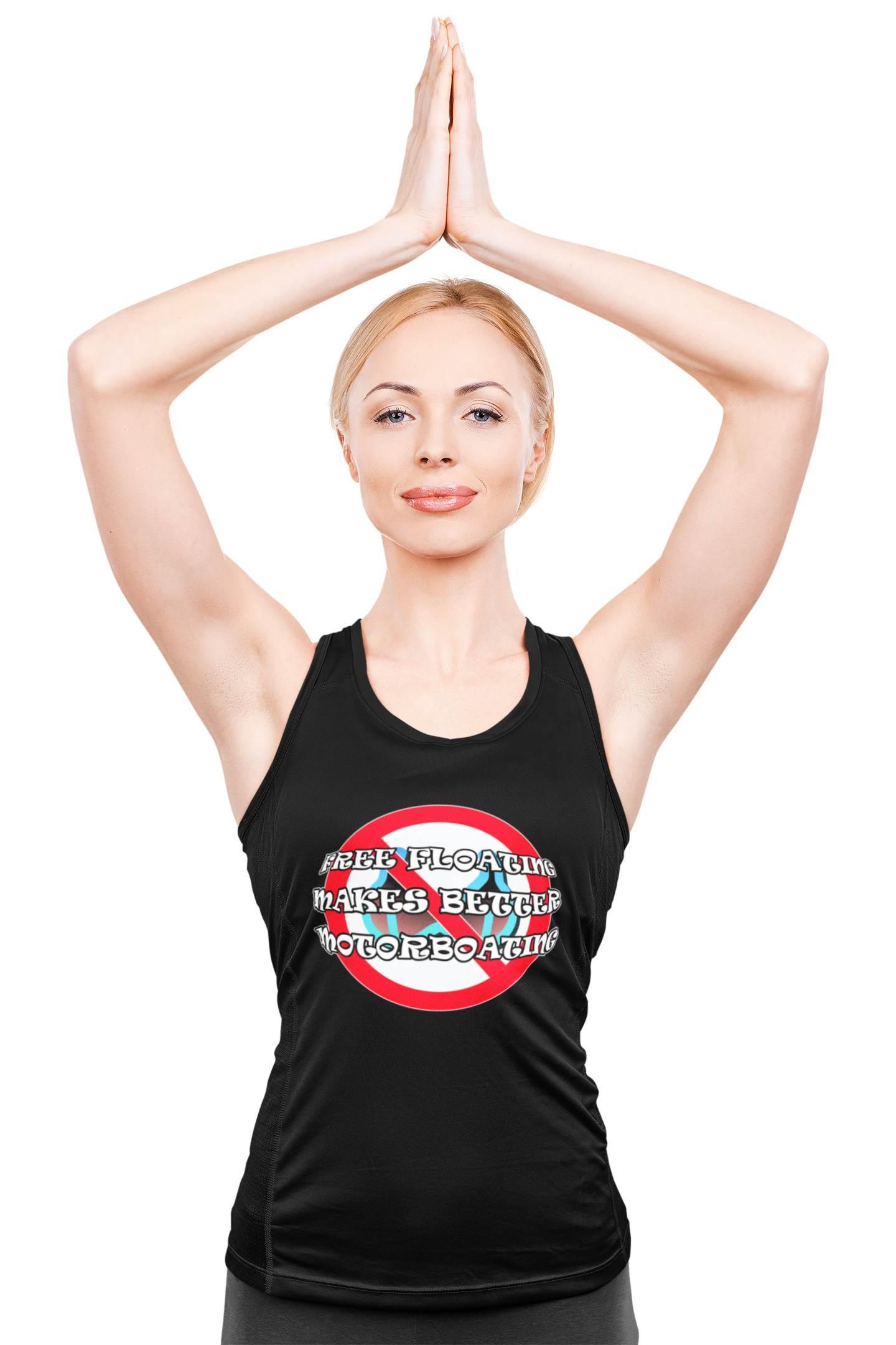 Free Floating Makes Better Motorboating - Tank Top - Witty Twisters Fashions