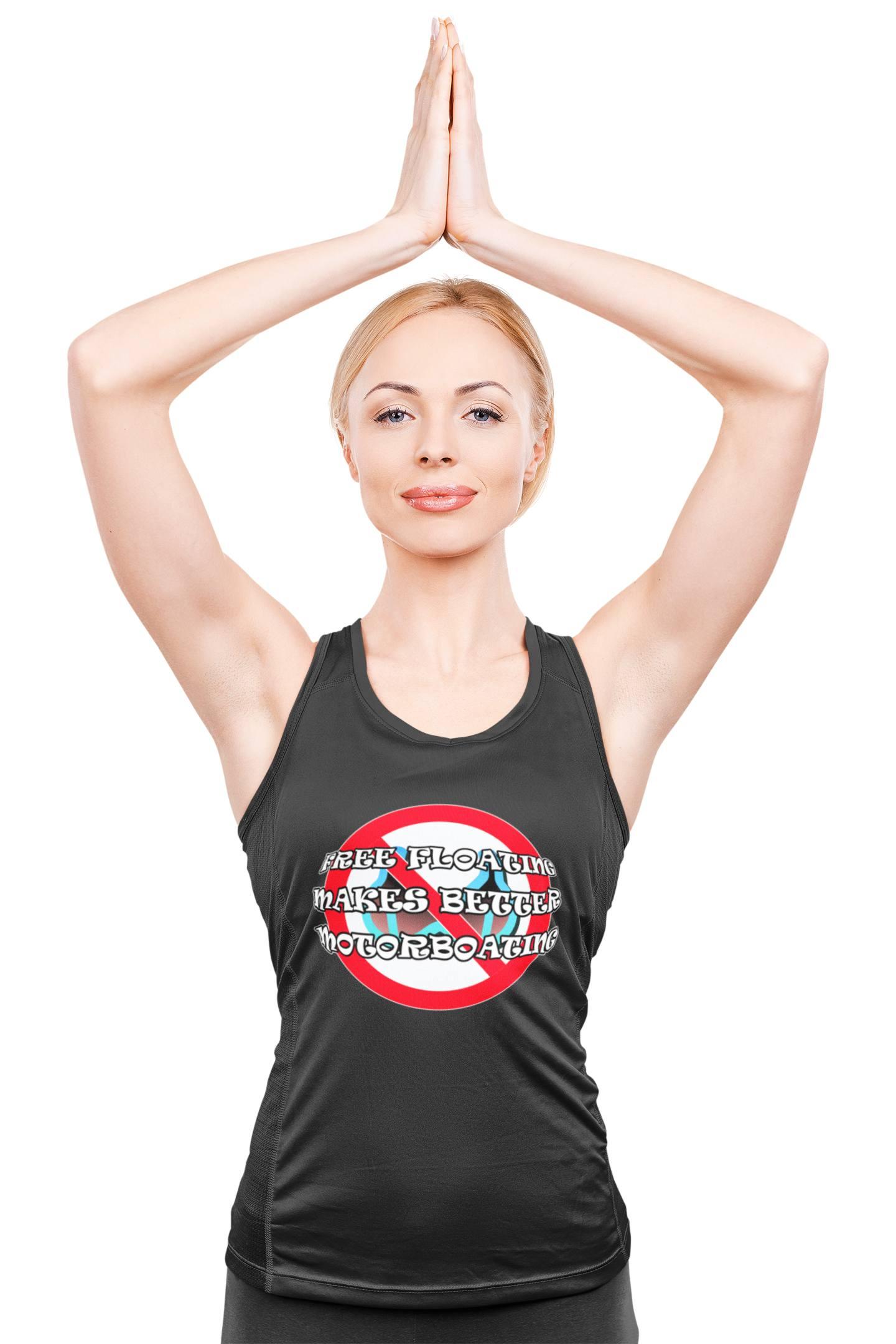 Free Floating Makes Better Motorboating - Tank Top - Witty Twisters Fashions