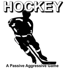Hockey A Passive Aggressive Game - Men's Puffer Jacket - Witty Twisters Fashions