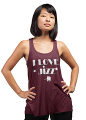 I Love Jizz - Women's Tank Top - Witty Twisters Fashions