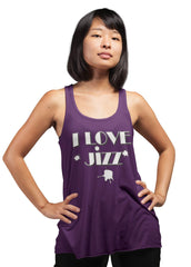I Love Jizz - Women's Tank Top - Witty Twisters Fashions