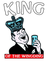 King of the Wingding - Cooking Apron - Witty Twisters Fashions