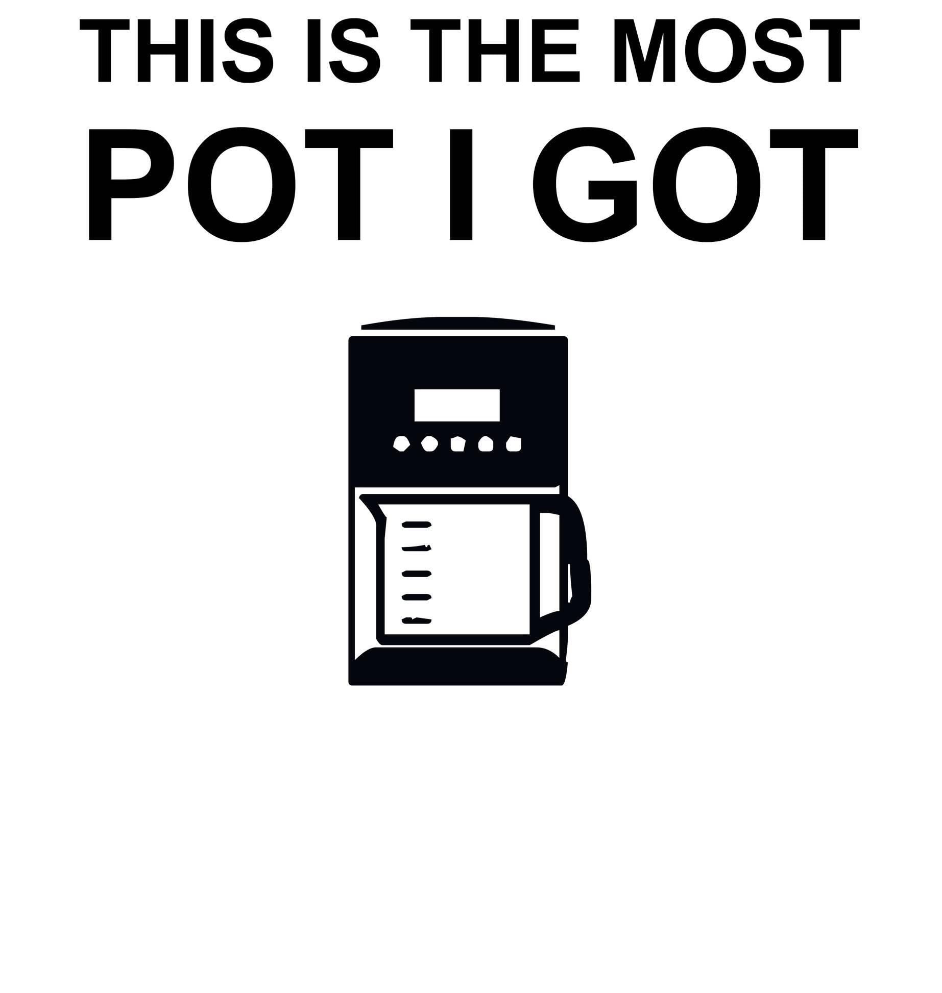 This Is The Most Pot I Got - Ceramic Coffee Mug 11oz, 15oz - Witty Twisters Fashions