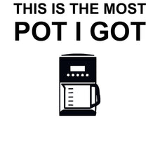 This Is The Most Pot I Got - Ceramic Coffee Mug 11oz, 15oz - Witty Twisters Fashions
