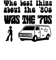 The best thing about the '80s was the '70s - Retro Tripod Lamp - Witty Twisters Fashions