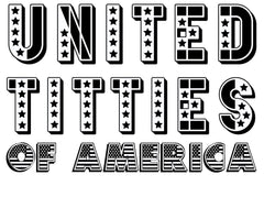United Titties Of America - T-Shirt - Witty Twisters Fashions