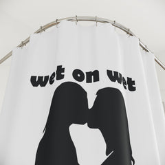 Wet On Wet - Shower Curtains - Witty Twisters Fashions