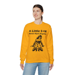 A Little S+M Never Hurt Anyone - Sweatshirt - Witty Twisters Fashions