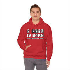 A Star Is Born Every 0.0125 Seconds - Hoodie - Witty Twisters Fashions
