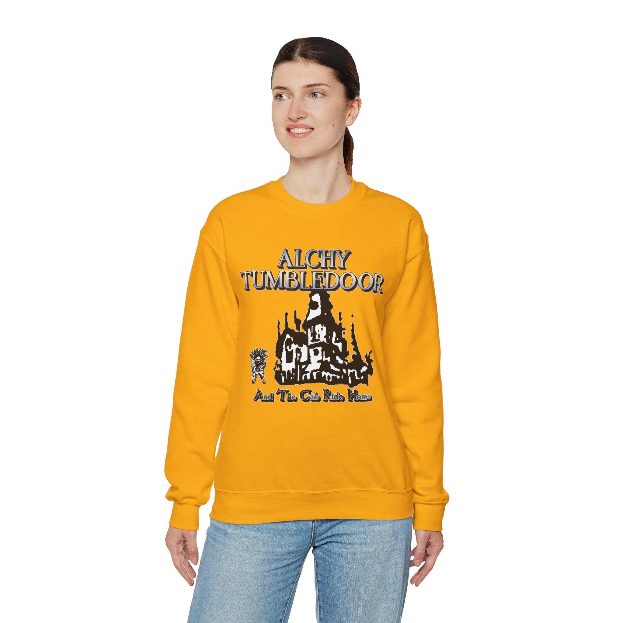 Alchy Tumbledoor And The Cab Ride Home - Sweatshirt - Witty Twisters Fashions